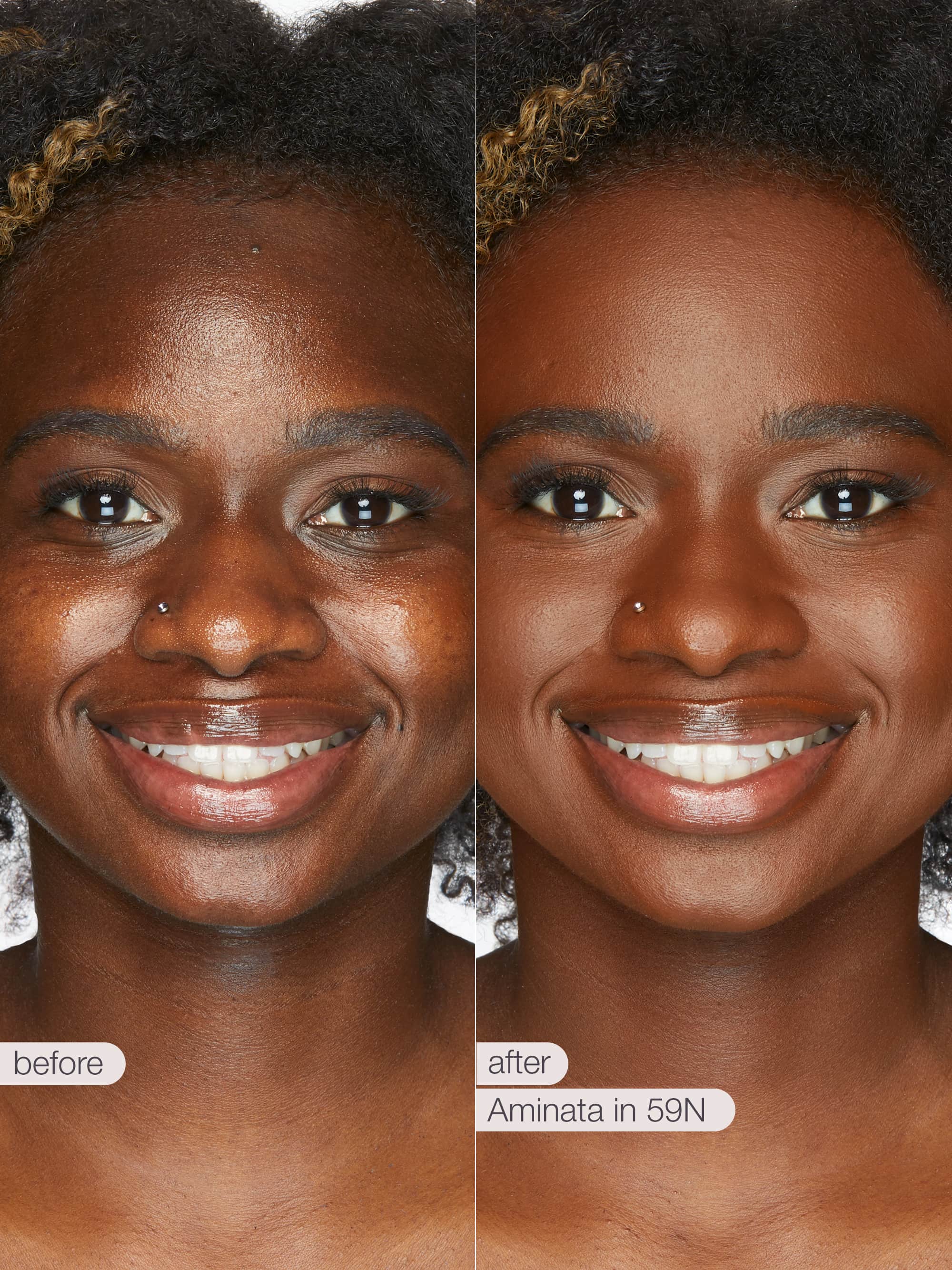 Amazonian clay blurring powder foundation - Image 40