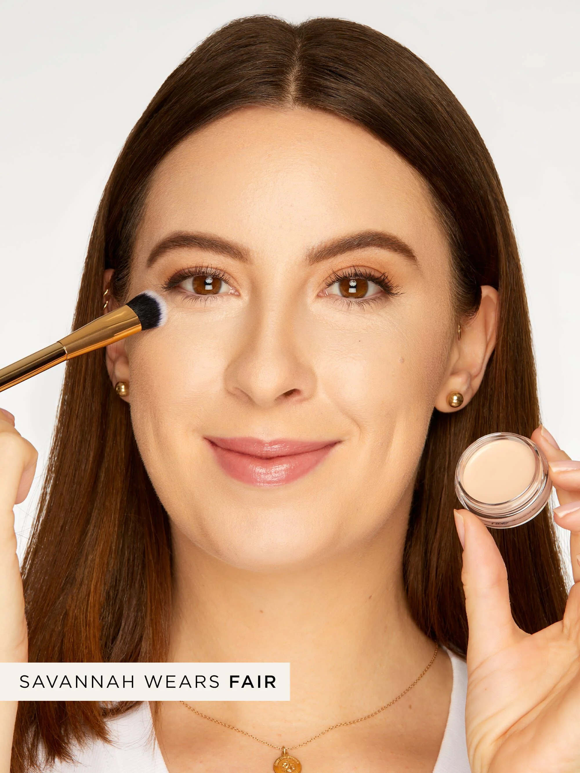 cream concealer brush - Image 2