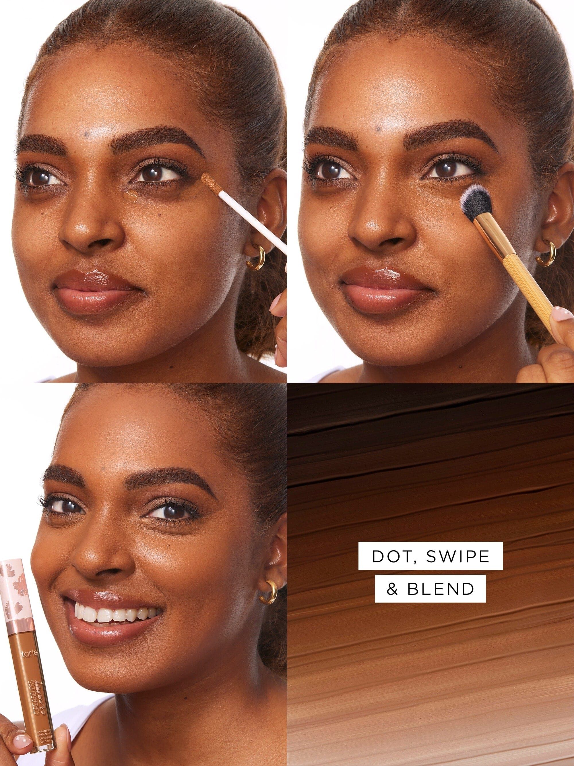 creaseless creamy full-coverage concealer & paw brush duo - Image 3