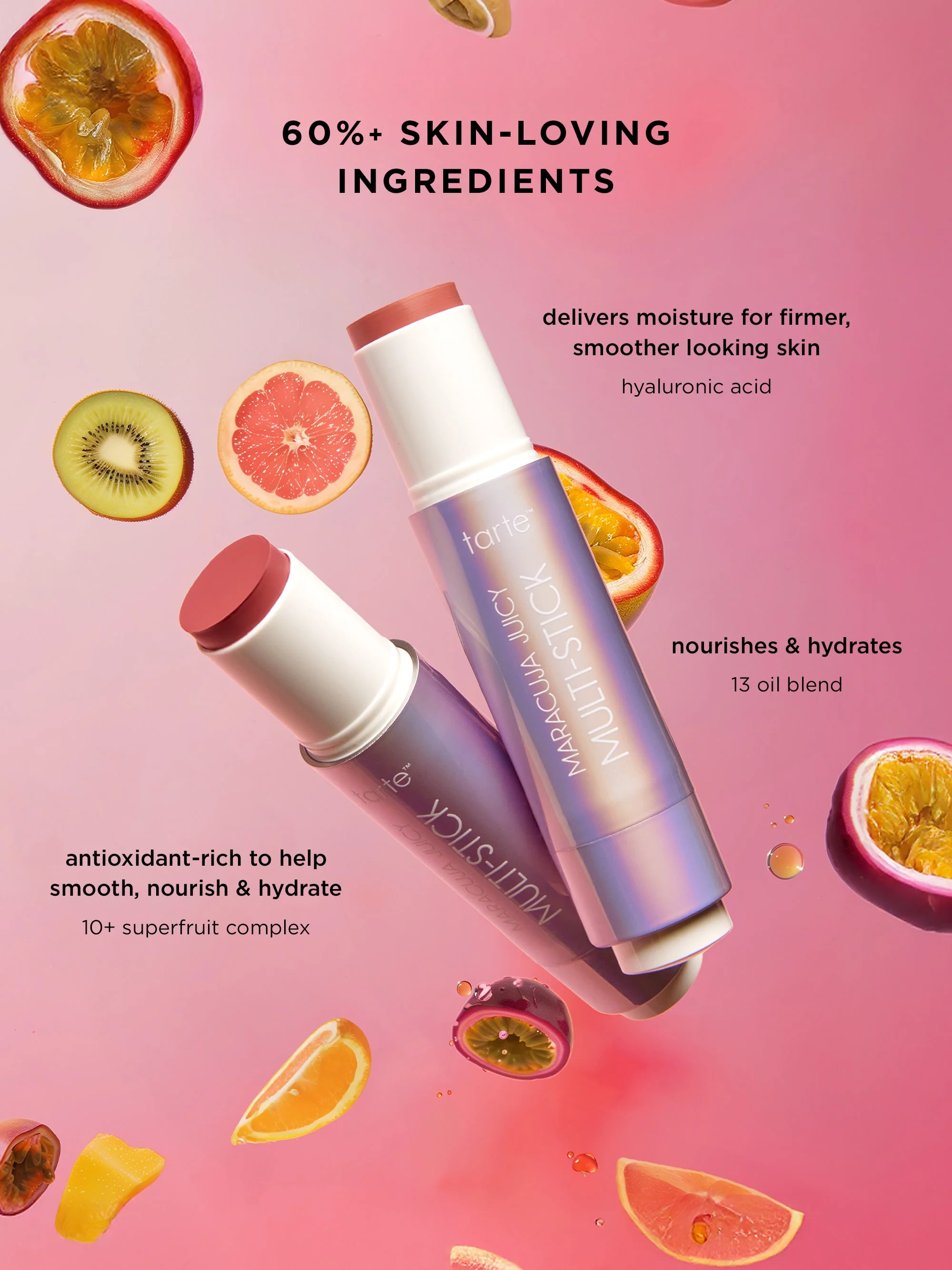 maracuja multi-stick cream blush stick & lip tint - Image 14