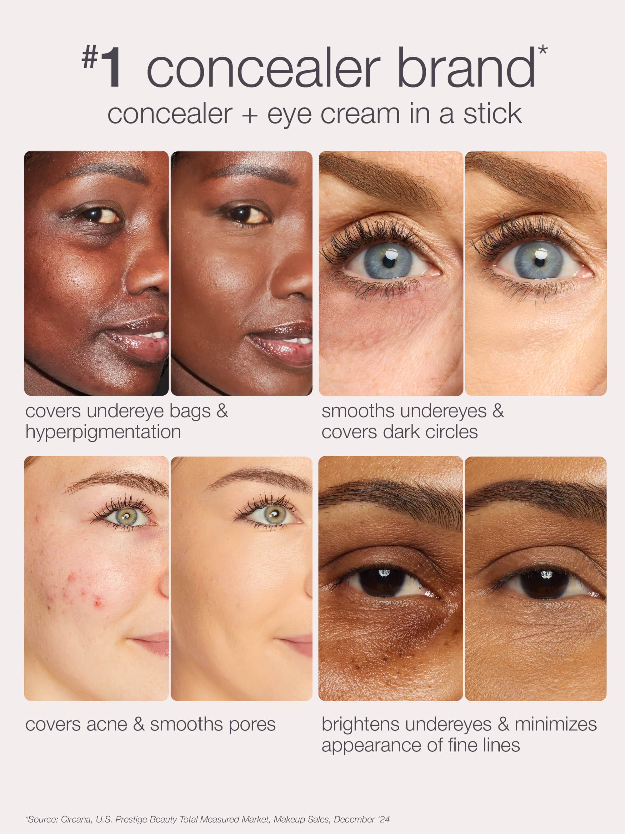 shape tape™ blur & blush - blurring concealer stick & macaron blush and glow duo - Image 5