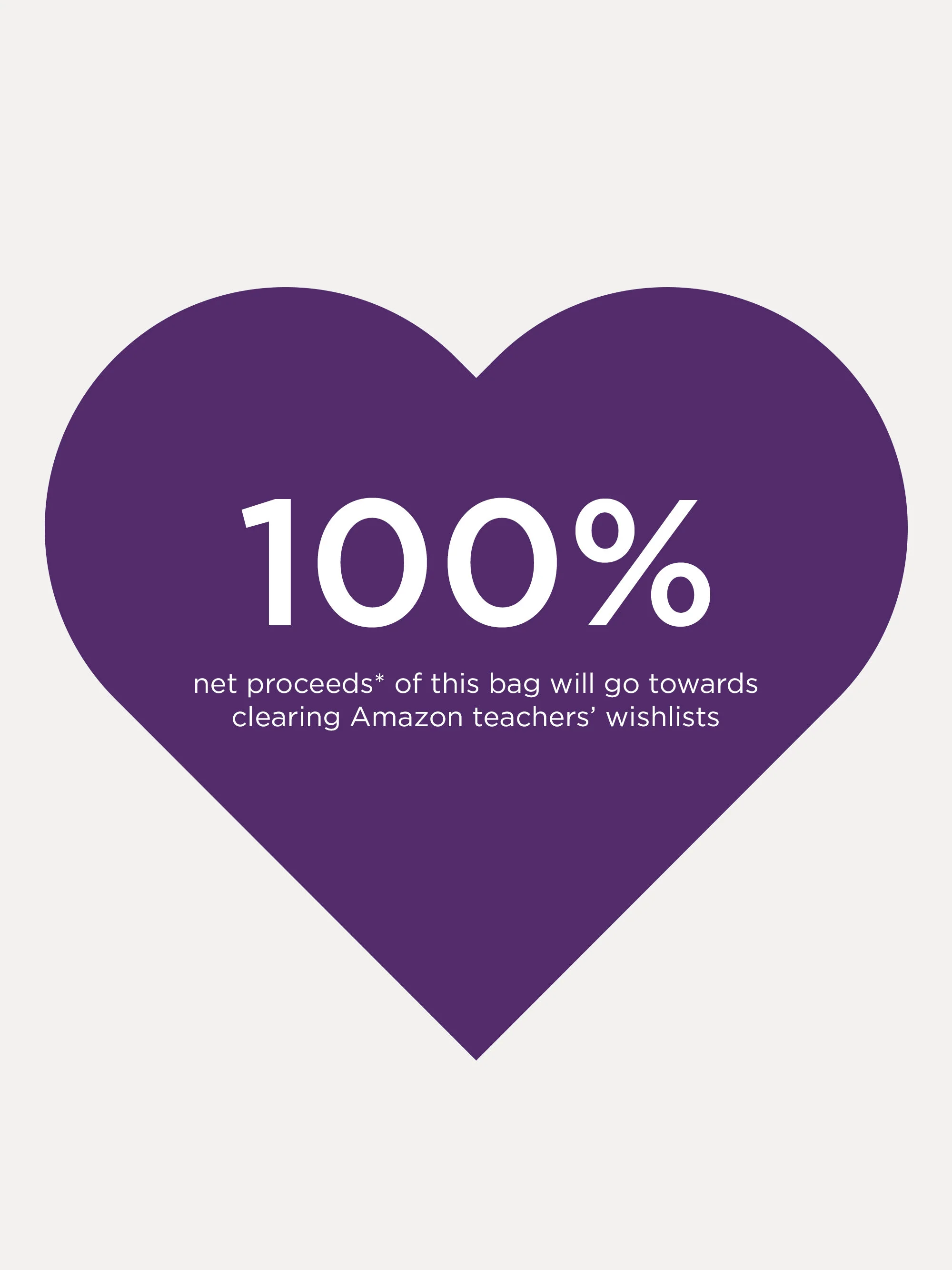 tarte™ loves teachers tote bag - Image 2