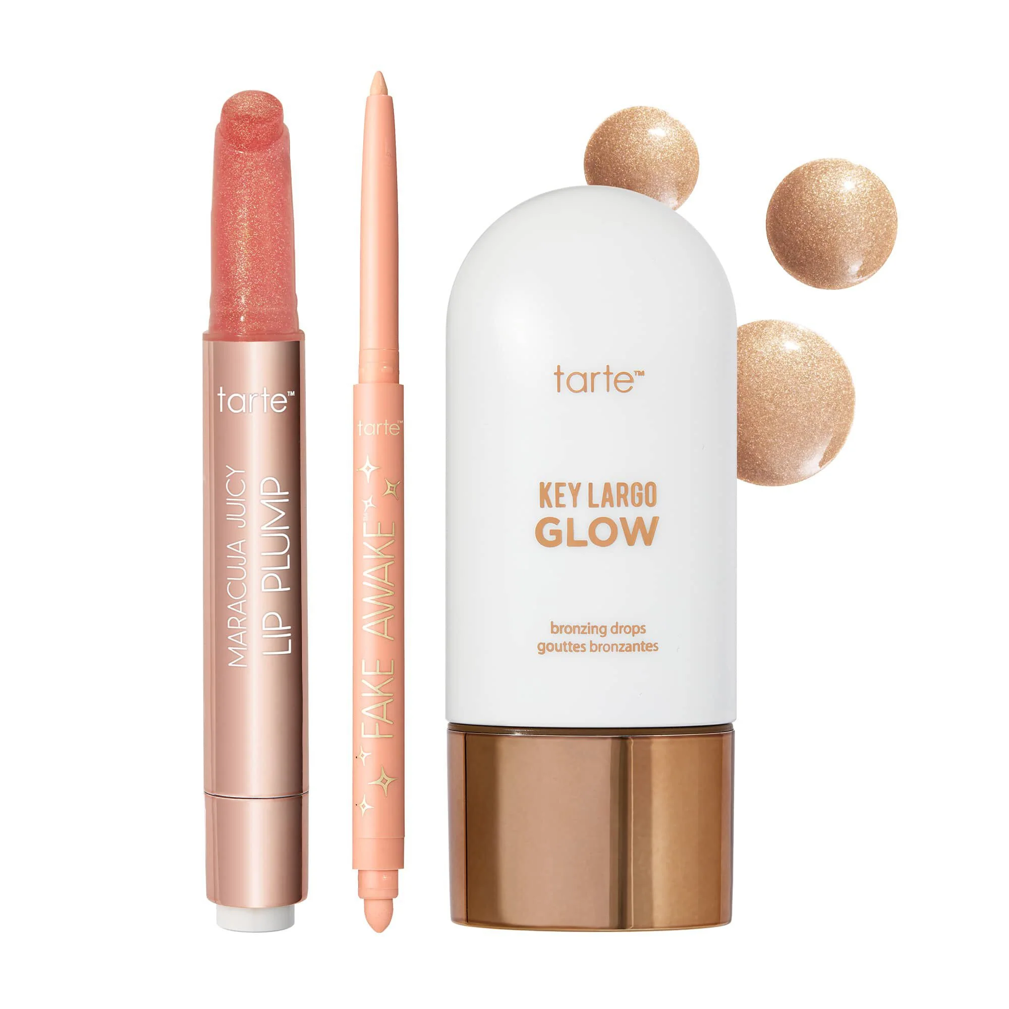tarte™ maracuja juicy shimmer plump, fake awake and bronzing drops - Image 5