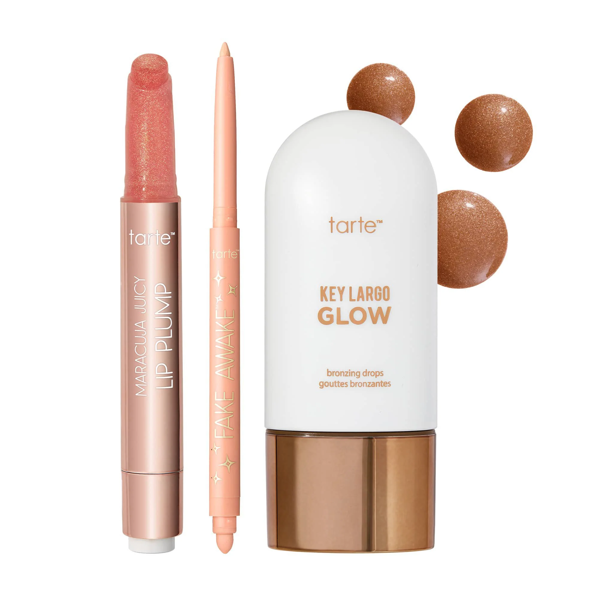 tarte™ maracuja juicy shimmer plump, fake awake and bronzing drops - Image 6