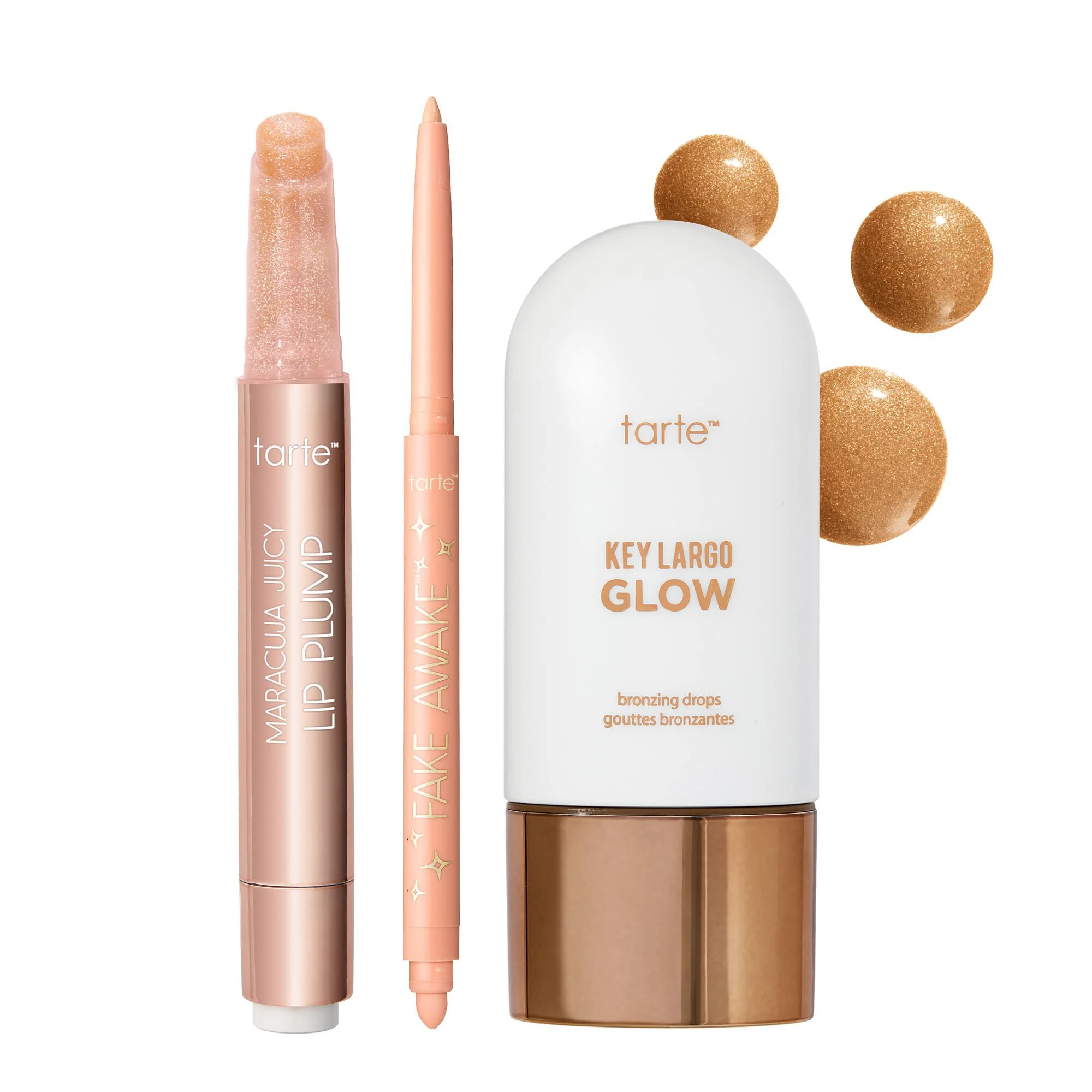 tarte™ maracuja juicy shimmer plump, fake awake and bronzing drops - Image 9