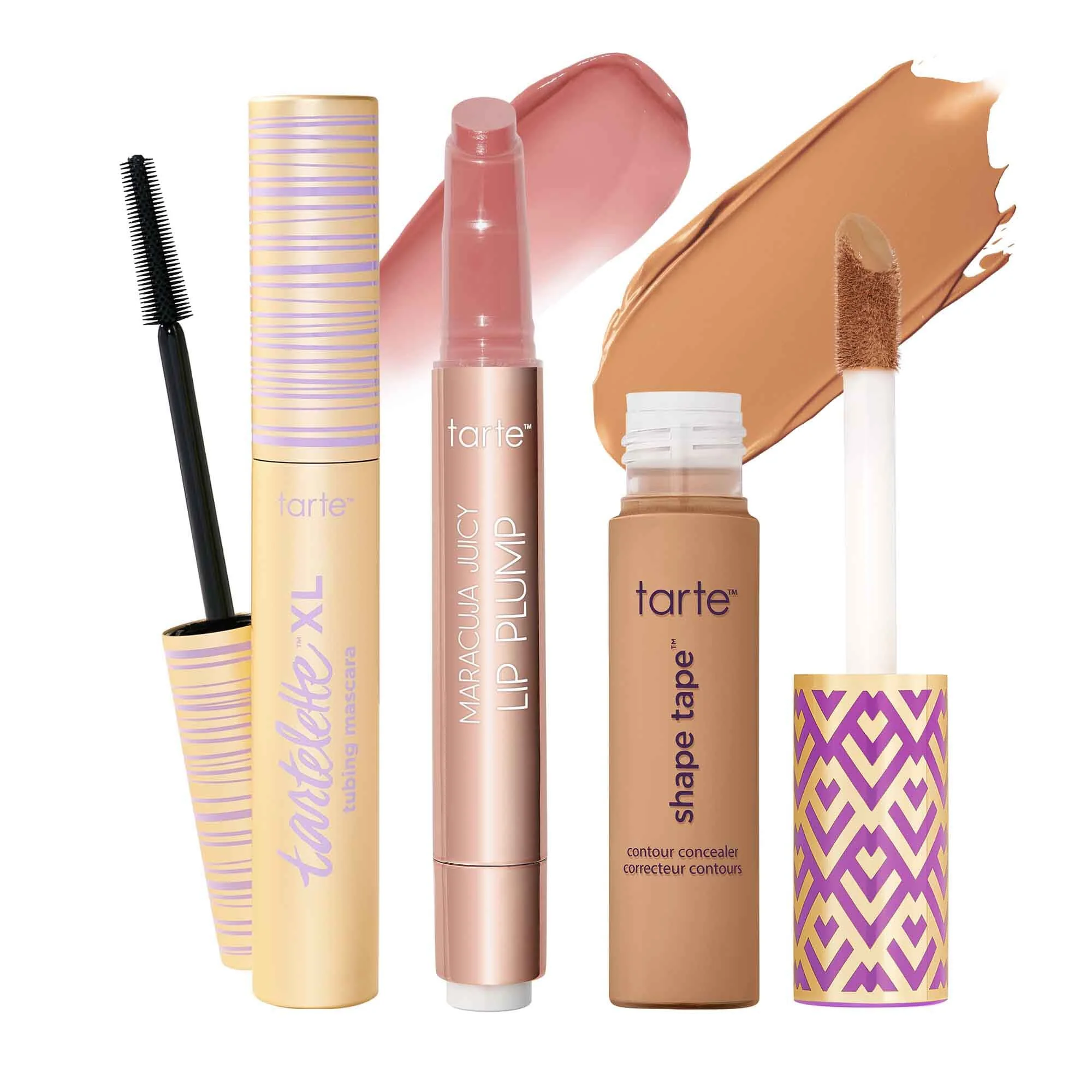 tarte™ shape tape concealer, XL tubing mascara and maracuja juicy lip plump trio - Image 2