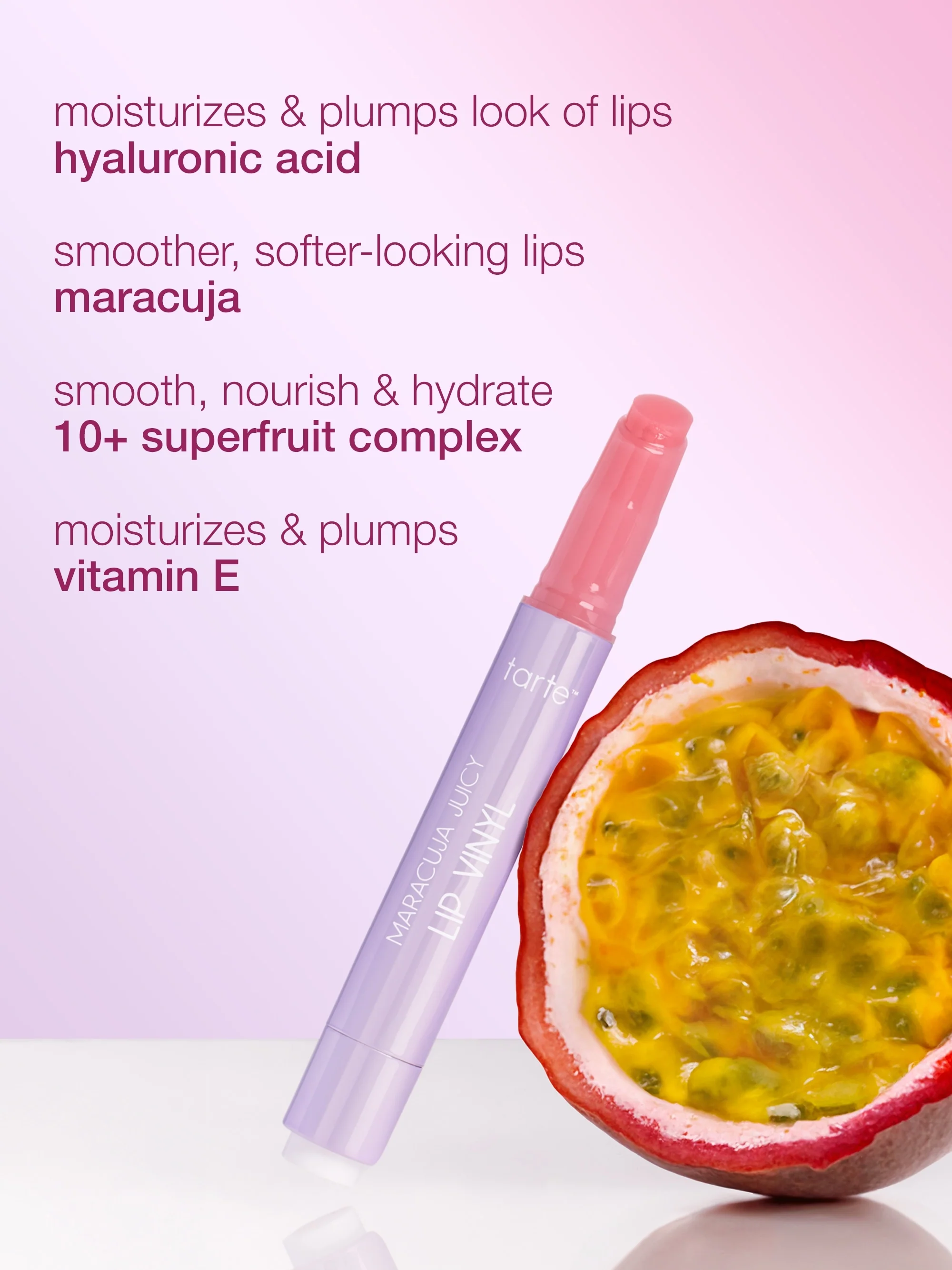 tarte x st. james maracuja juicy lip vinyl - Image 6